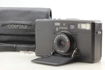 [Exc+5] Contax TVS III Black 35mm Film Camera w/ Case, Strap From JAPAN - Image 1 of 4