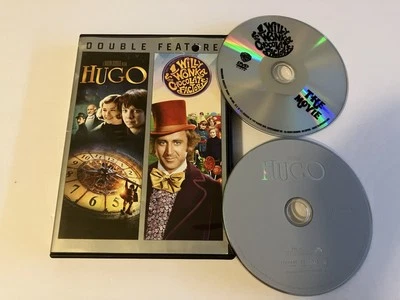WILLY WONKA CHOCOLATE FACTORY DVD HUGO GENE WILDER CHLOE MORETZ ASA BUTTERFIELD - Image 1 of 4