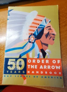 BSA Order of the Arrow Handbook 1965 copyright, 50th Anniv. Edition {ww} - Picture 1 of 2