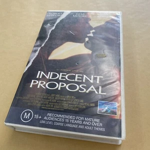 Indecent Proposal - On VHS - Big Box - Cleaned And Tested - Picture 1 of 4