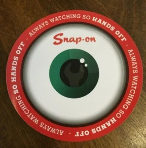 Snap-On Tools Tool Box Always Watching Sticker Decal Genuine 3.9in Width - Picture 1 of 2