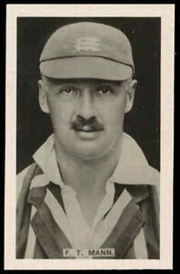 Chums - 'Cricketers' (1923) - #20 - F.T. Mann (Middlesex) - Picture 1 of 2