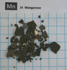 10 gram 99.85% Manganese metal pieces element 25 sample - Picture 1 of 3