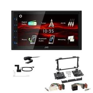 JVC KW-M180DBT DAB+ Autoradio für Chevrolet Suburban Facelift 2003-2006 - Bild 1 von 5