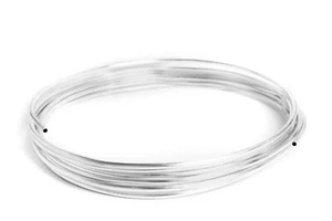 0,5m 6,5mm (1/4") Aluminium Rohrleitung Alu Natur - Bild 1 von 2