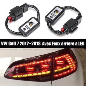 Clignotant Dynamique Module Feux Arrieres Golf 7 Indicateur LED VW VII 2012-2018 - Foto 1 di 8
