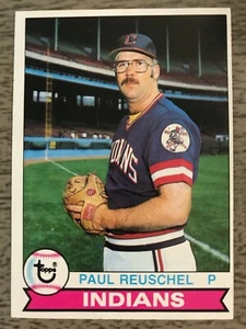 1979 Topps Baseball Card #511 Paul Reuschel Cleveland Indians NM/MT - Picture 1 of 2