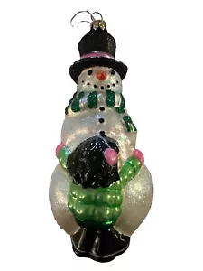 Joy to the World Limted Edition MIA’S SNOWMAN JTW9897 LE 6000 ORNAMENT CHRISTMAS - Picture 1 of 6