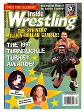 The Steiner Brothers INSIDE WRESTLING Magazine HOLIDAY 1997 wwf wcw * No Poster