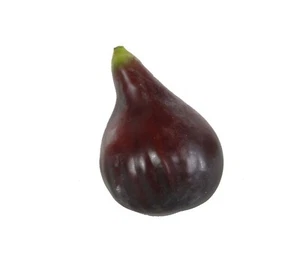Artificial Purple Fig Fake Pack of 6, 3" Fig Fruit - Picture 1 of 1