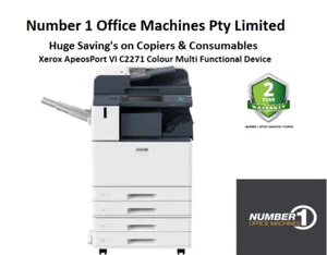 Xerox DocuCentre VI C2271 Copy,Print,Scan,Email,Single Pass, AirPrint,PostScript - Picture 1 of 8