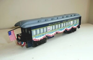 Lionel 9529 B&O "Vote IKE" Observation Car - Picture 1 of 5