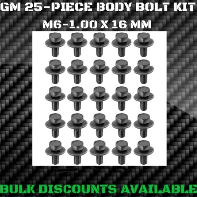 1981+ Cadillac Fleetwood Interior Exterior Engine Bay Chassis Screws Body Bolts  - Image 1 of 2