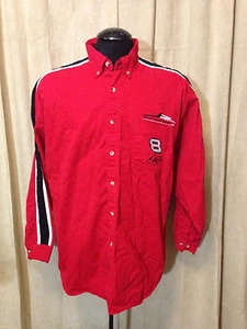 Mens Winners Circle Dale Earnhardt Jr Shirt 2XL Red Long Sleeve cotton Nascar - Picture 1 of 6