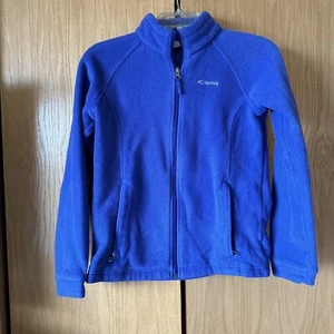 Girls Size L Royal Purple Columbia Jacket - Picture 1 of 3