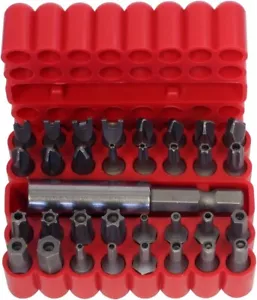 CMT 33 pz set punte cacciavite magnetico a prova di manomissione di sicurezza - Phillips slot S - Foto 1 di 2