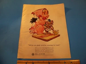 Anuncio impreso original ""Happy Baby"" teléfono campana de revista vintage 1964 - Imagen 1 de 2