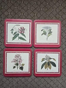 Pimpernel Harrods-Royal Horticultural Society-Set Of 6 Coasters-Harrods England - Picture 1 of 3