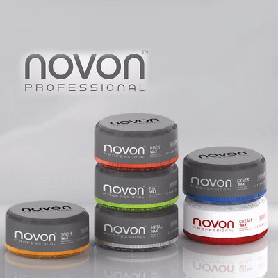 Novon Professional Hair Wax 150ml - alle Sorten - Aqua Haar Wachs - Gel-wax Matt
