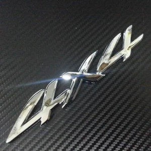 Car Badge 4x4(Big) Four wheel drive 7.5'' for Silverado Express Emblem Sticker - Foto 1 di 1