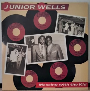 JUNIOR WELLS Messing With The Kid 1986 CHARLY R&B CRB1133 UK BLUES LP - Picture 1 of 3