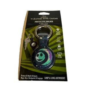Disney Pesadilla antes de Navidad Jack Apple Air Tag Soporte Nuevo Lazo y Enlace - Imagen 1 de 5
