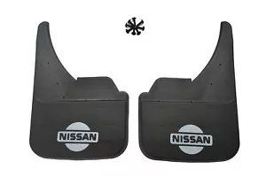 Universal Car Mudflaps Front Rear Fit Nissan Almera Juke Micra Primera Mud Flap - Picture 1 of 3