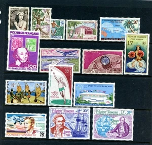 Französisch-Polynesien #180\\322, C28\\C154 (F619) Regular & Airs, postfrisch, LH, CV 116,50 $ - Bild 1 von 1