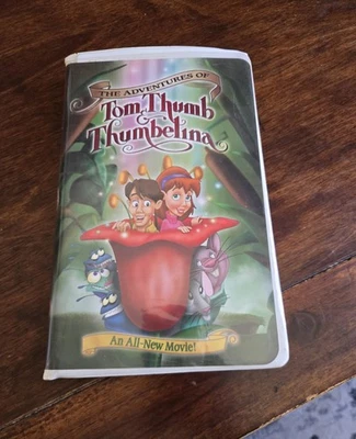 The Adventures Of Tom Thumb & Thumbelina VHS Tape Preowned - Image 1 of 4