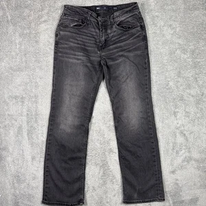 BKE Jake Jeans Mens 32x32 Bootleg Black Whisker Stretch Cowboy Workwear Utility - Picture 1 of 11