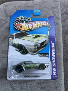 Neu 2013 Hot Wheels '73 Pontiac Firebird! ZAMAC Walmart Exclusive! #E4 - Bild 1 von 3