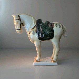 Vintage Franklin Mint Kuratorensammlung klassischer Pferdeskulpturen T'ang-Dynastie - Bild 1 von 7