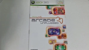 Xbox Live Arcade Unplugged Instruction Manual (Xbox 360) - Picture 1 of 1