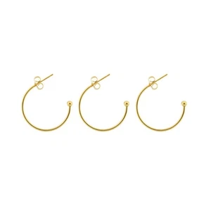 6 Pcs Ohrringmaterial Ohrring-Schmuck -förmige Reifen Für Schmuckherstellung - Photo 1/11