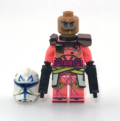 LEGO® Captan Rex Custom Printed on Official Parts W/CAC helmet, The Clone wars - Image 1 of 4