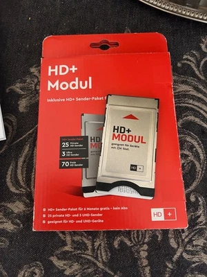 HD+ Modul  für Satellit, HDTV, 4K UHD, Karte gültig bis 12.2025 - Bild 1 von 2