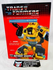 Transformers Hasbro G1 Reissue Grapple MISB TRU Exclusive Commemorative - Picture 1 of 3