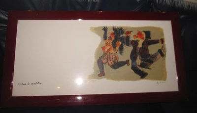 Franz Borghese  Jack lo squartatore Serigrafia su carta esemplare 65/125 - Immagine 1 di 2