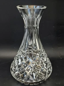 Waterford Kristall Lismore offene Weinkaraffe hat Stopfen LESEN 9" - Bild 1 von 8