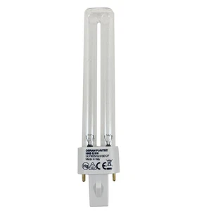 OSRAM 21062 GCF9DS/G23/SE/OF - 9W T12.5 G23 Germicidal Light Bulb - Picture 1 of 6