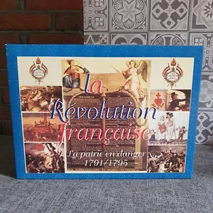 LA REVOLUTION FRANCAISE Azure Wish Patrie Danger 1791 Rare Wargame - Unpunched - Picture 1 of 5