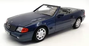 Modellino auto Norev scala 1/18 183717 - 1989 Mercedes Benz 500 SL - blu met - Foto 1 di 6