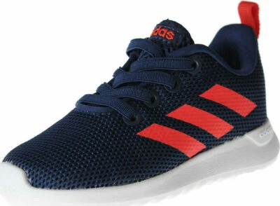 NEW ADIDAS LITE RACER CLN I TODDLER BLUE ORANGE ATHLETIC KIDS SHOES SNEAKERS - Imagem 1 de 4