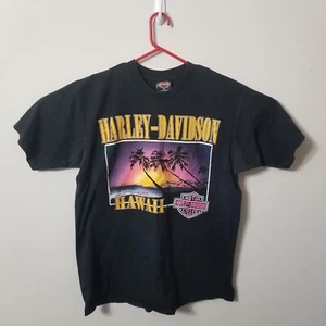 Vintage Rare Harley Davidson 1992 Maui Hawaii Island Riders Holoubek Shirt Gr. XL - Bild 1 von 1
