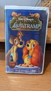 Disney Lady and the Tramp VHS Walt Masterpiece Classic Animated Movie Film - Foto 1 di 3