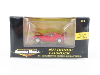 1:64 Scale American Muscle 32523 Die-Cast 1971 Dodge Charger Car - Image 1 of 4