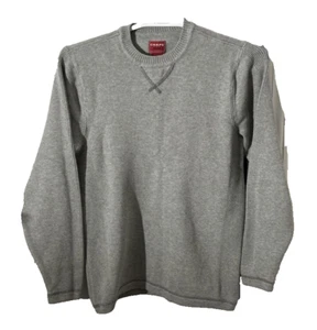 Chaps Denim by Ralph Lauren Men's Gray 100% Cotton Sweater Size S - Picture 1 of 10
