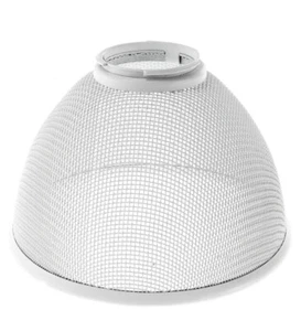 LIGHTOLIER 8239WH LYTESPAN TRACK LIGHTING PAR-TECH PAR 30 MESH SHADE, WHITE - Picture 1 of 5