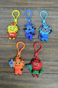 American Heart Association Key Fob Bag Tag Lot KHC Kid Challenge Monsters - Picture 1 of 4