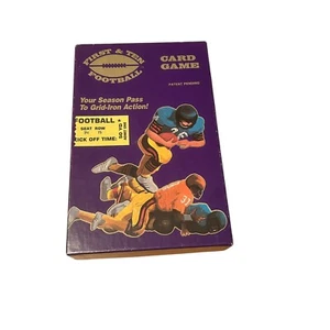Juego de Cartas de Fútbol Americano Vintage First and Ten 1987 Completo Escaso - Imagen 1 de 5